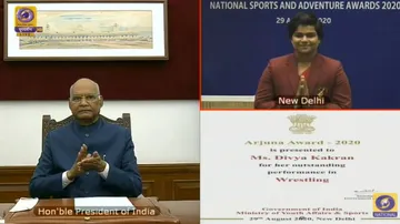 In A First, Sportspersons Receive National Honours In Online Ceremony