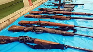 28 Naxals Surrender In Chhattisgarh's Dantewada