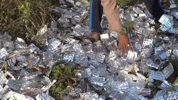 Huge stash of 'govt' medicines found dumped under bridge in Nayagarh
