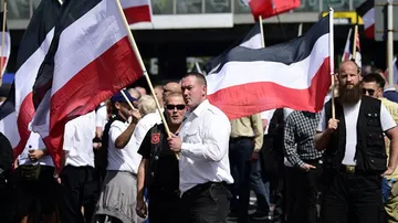 Neo-Nazis march in Berlin