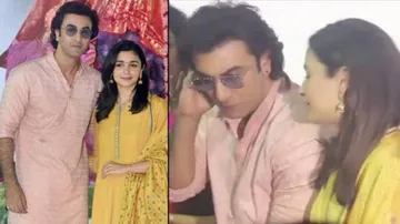 When Alia Bhatt, Ranbir Kapoor Made Heads Turn On Durga Puja #Throwback