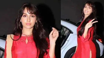 Nora Fatehi Slays Desi Look (Check Pics)