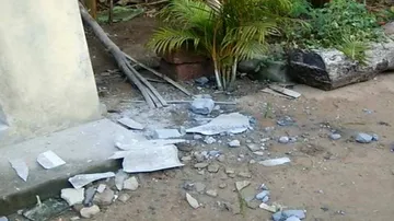 Bomb Attack On Residence Of OTV Correspondent In Konark