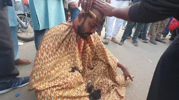 Odisha Farmer Tonsures Head, Says Govt Is Dead