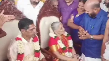 Kerala Old Couple Tie The Knot, Twitterati Love It