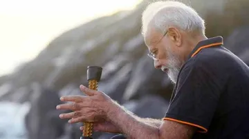 Was Carrying Acupressure Roller While Plogging At Mamallapuram Beach: PM