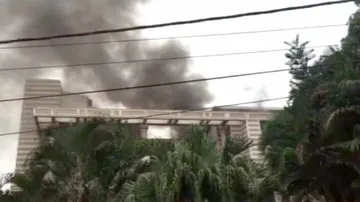 Fire Mishap at hotelier’s house: CCTV hard disk sent to forensic lab