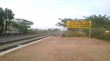 ECoR commissions new line at Paralakhemundi railway station