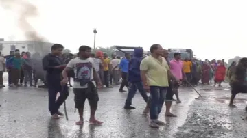 Police-public clash over youth’s unnatural death