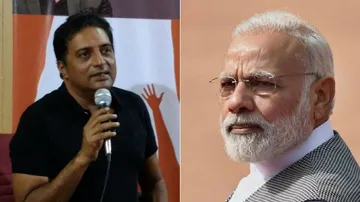 Actor Prakash Raj takes jibe at BJP's 'promise'