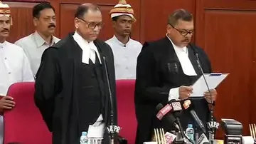 Justice Pramath Patnaik takes oath as Orissa HC judge