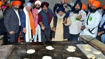 Prince Charles Visits Gurdwara, Tries Flipping 'Chapati'