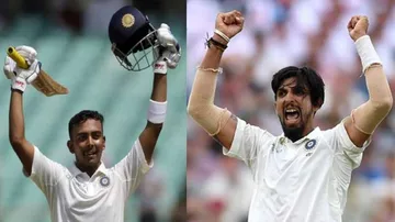 Ind Vs NZ: Prithvi Shaw, Ishant Sharma  In Test Team; Mayank Agarwal In ODIs For Rohit Sharma