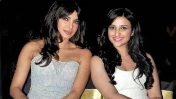 Parineeti Chopra, Priyanka Chopra Sizzle In 'Tip Tip Barsa Pani'