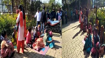Odisha: Protesters Sit On Dharna After Placing Body In Front Of Police Station