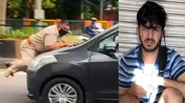 Cop Dragged On Car Bonnet In Jalandhar, Driver Held