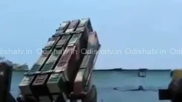 Maiden test-firing of quick reaction missile QR-SAM from Chandipur