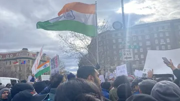 Indian Americans celebrate Republic Day hoist tricolor sing patriotic songs