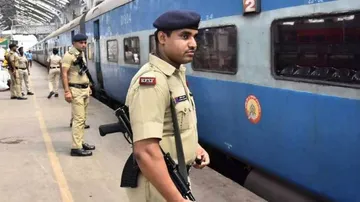 RPF Personnel Rescue 8-year-old Boy From Train