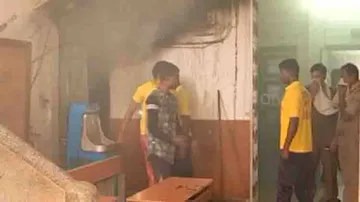Fire breaks out at Rajendra University in Bolangir