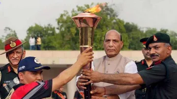 20th anniversary of 'Operation Vijay': Rajnath Singh ignites 'victory flame'
