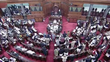 Rajya Sabha adjourned for the day amid ruckus by opposition
