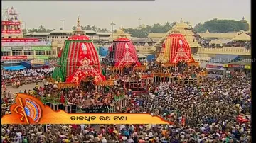 Rath Yatra: Chariots roll on Grand Road in Puri