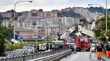 Rescue teams continue search for Italy bridge collapse survivors