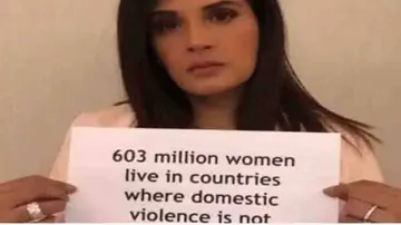 Richa Chadha, Farhan Akhtar stand with Ed Sheeran, Dua Lipa for 'Global Feminism'