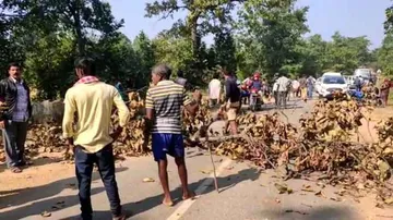 Villagers Protest Illegal Felling Of Trees In Odisha