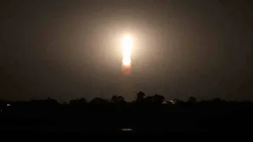 Indian rocket lifts off with two earth observation satellites from UK