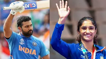 Rohit Sharma, Vinesh Phogat among 5 athletes to receive Khel Ratna