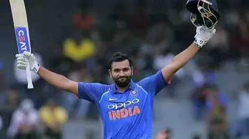 Rohit joins Sangakara for most tons in single WC edition
