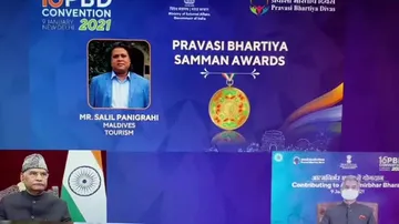 Entrepreneur From Odisha Salil Panigrahi Receives Pravasi Bharatiya Samman