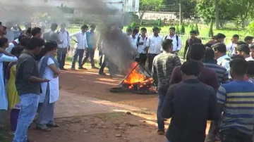 Student unrest continues at Salipur Pharmacy College