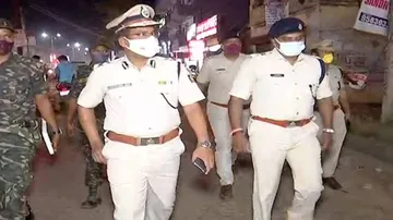Odisha: Sambalpur Police Starts Special Covid-19 Enforcement Drive, See Pics