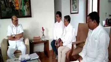 BJD delegation meets NCP Chief Sharad Pawar over women's reservation bill