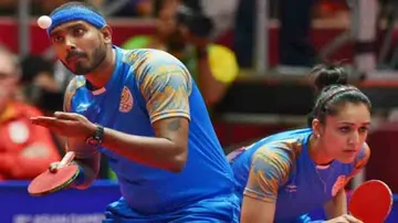 Sharath-Manika lose in mixed doubles TT semis, take bronze