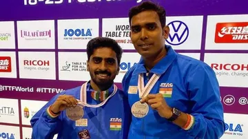 Sharath-Sathiyan Enters Top-20 In TT Doubles World Rankings