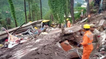 2 dead, 12 soldiers trapped in Himachal house collapse