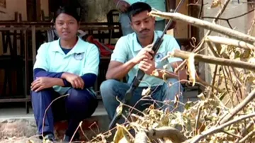 Life Of Disadvantage But Dreams Of Gold: Tale Of Two Budding Shooters From Odisha