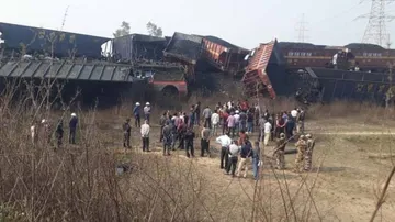 Three killed after two goods train collide in MP