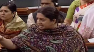 Smriti Irani Slams Opposition For Politicising Rape