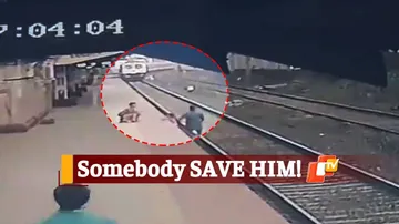 WATCH: Railway Staff’s Prompt Action Saves Child’s Life In The Nick Of Time