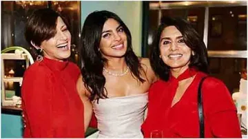 Sonali wishes 'love, laughter' to Priyanka on 'big step'