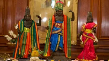 UK Restores Idols Of Lord Ram, Sita And Lakshman Stolen From Tamil Nadu Temple Back To India