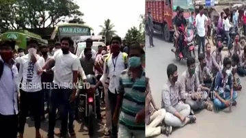 Odisha: Students Intensify Stir Demanding Cancellation Of Plus II Exams