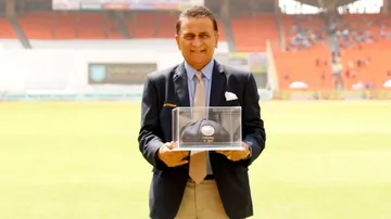 Sunil Gavaskar Felicitated On 50th Anniversary Of His Test Debut