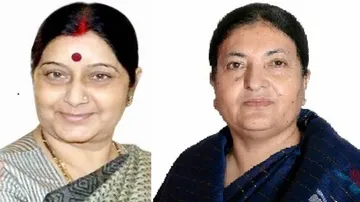Sushma calls on Nepal President