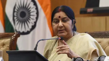 Sushma Swaraj condoles demise of Sharif's wife